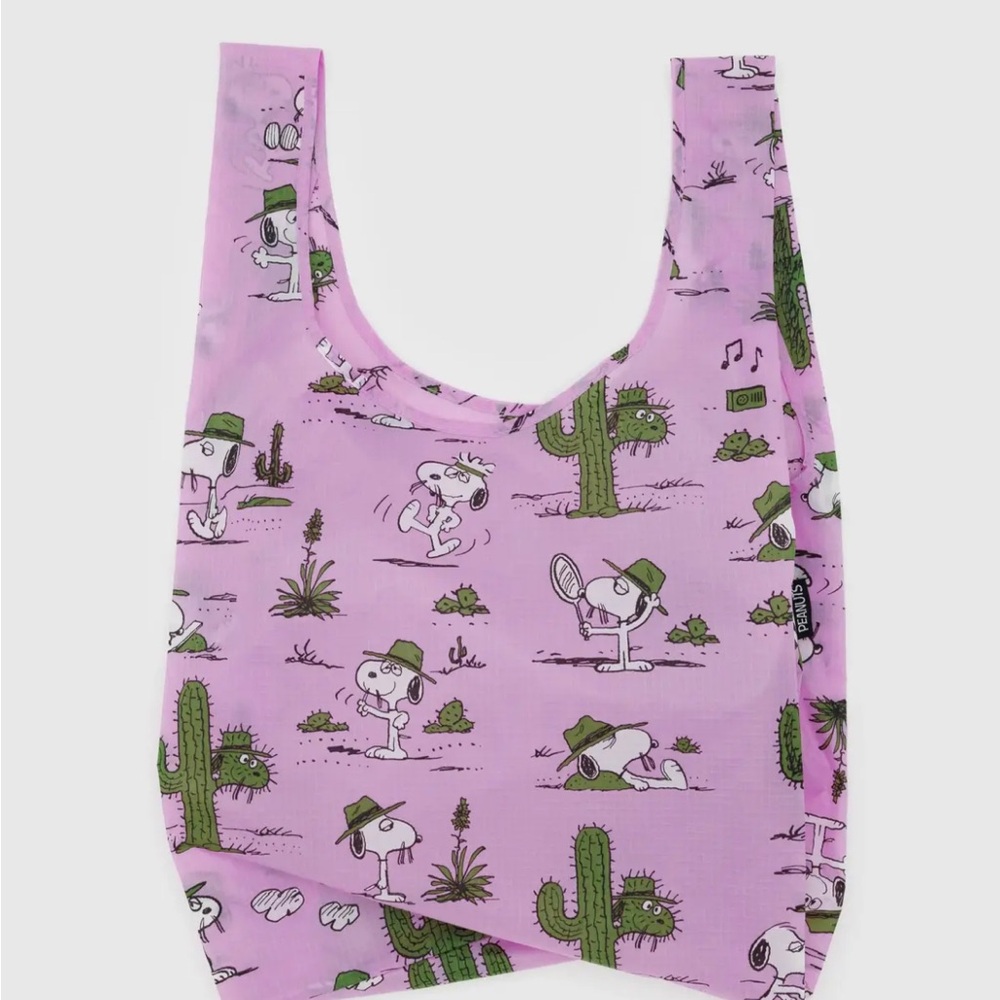 BAGGU: Pink Spike Standard Reusable Bag💜